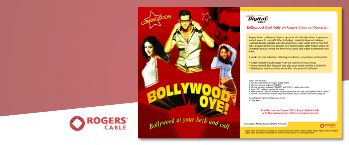 Rogers: Bollywood Oye Campaign