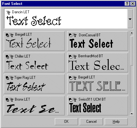 Text Select - Concept